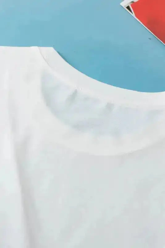 White Tank Top - Crew Neck Pleated - Fashionfitz