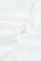 White V Neck Short Sleeve Tee - Fashionfitz