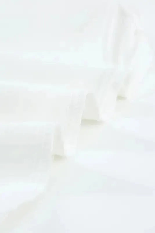 White V Neck Short Sleeve Tee - Fashionfitz