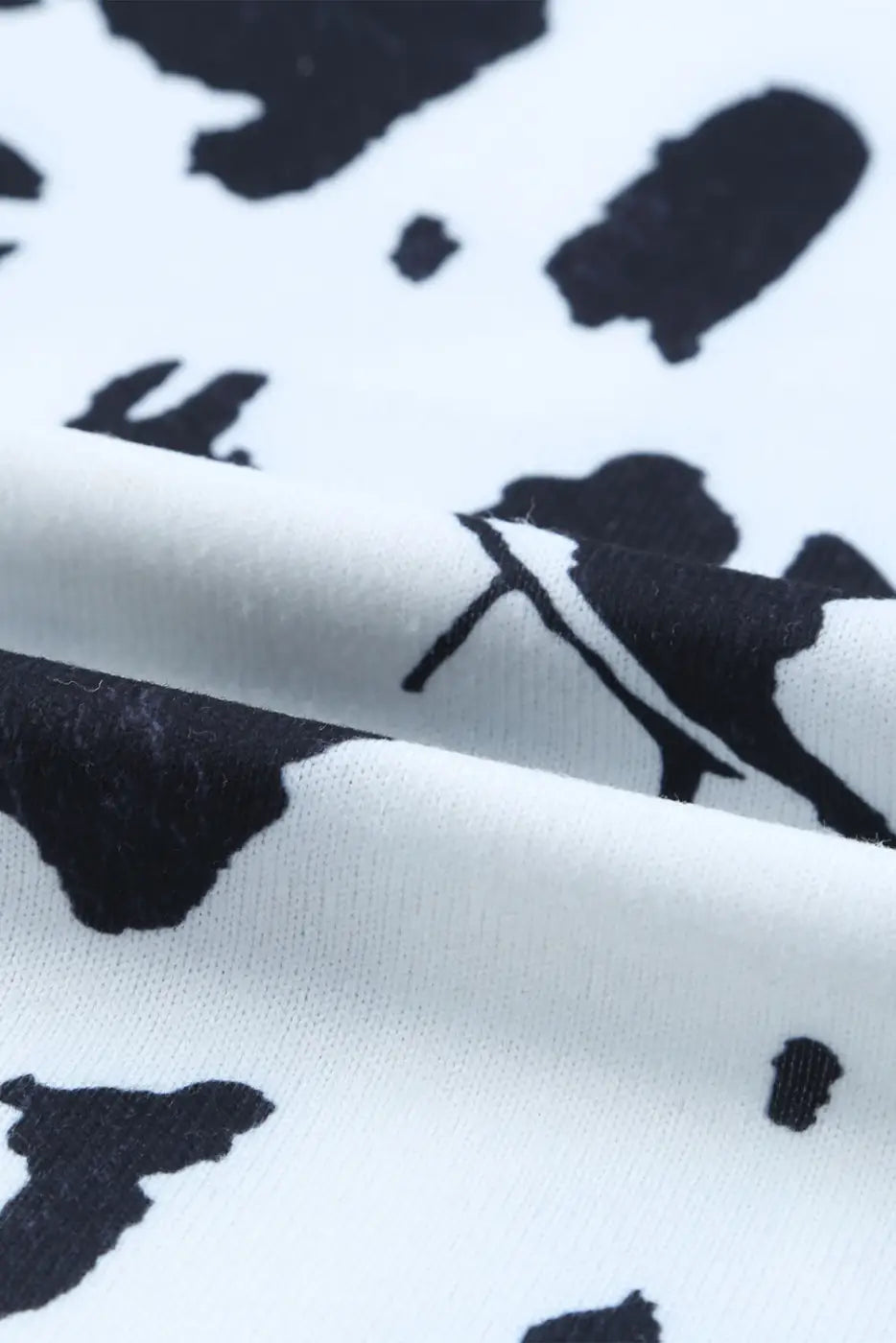 White western cow spots slim fit t-shirt - t-shirts