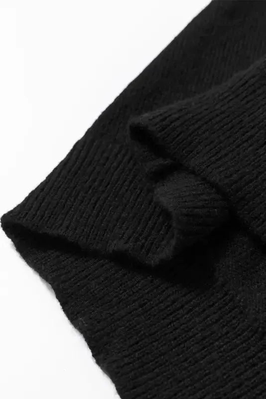 White XOXO Glitter Print Round Neck Casual Sweater - Fashionfitz