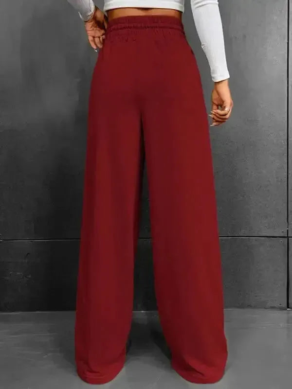 Wide Leg Loose Sweatpants Casual Trousers - Fashionfitz