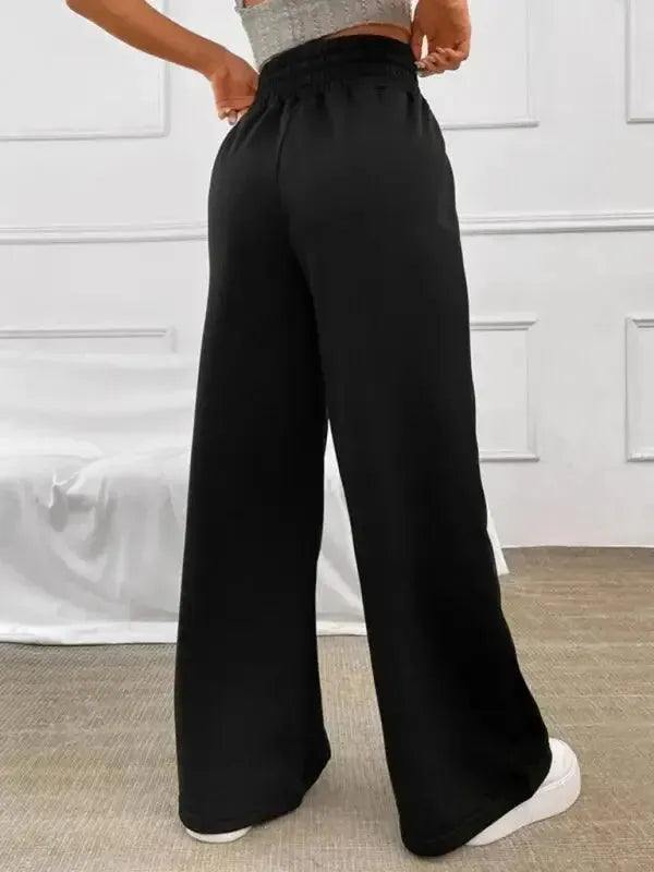Wide Leg Loose Sweatpants Casual Trousers - Fashionfitz