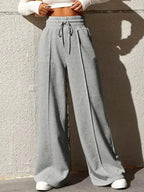 Wide Leg Loose Sweatpants Casual Trousers - Fashionfitz