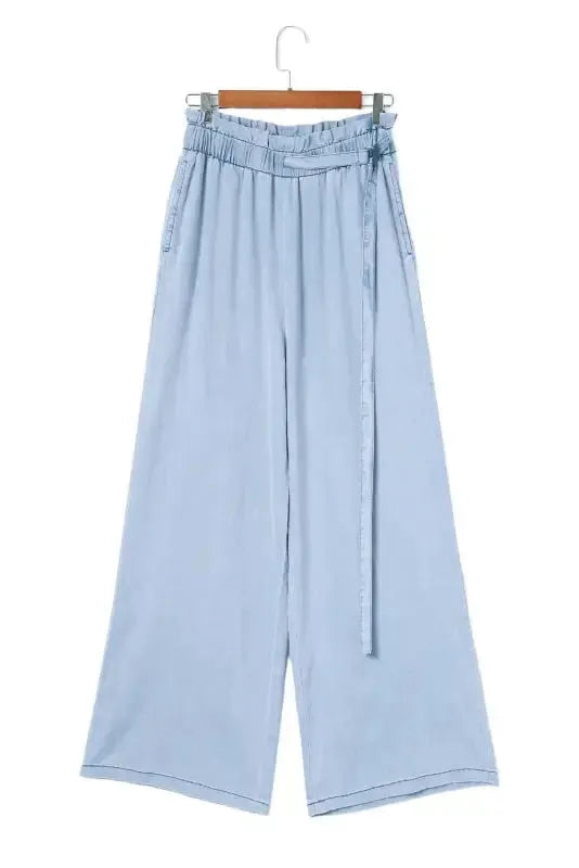 Wide Leg Tencel Jeans - Fashionfitz