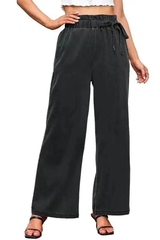 Wide Leg Tencel Jeans - Fashionfitz