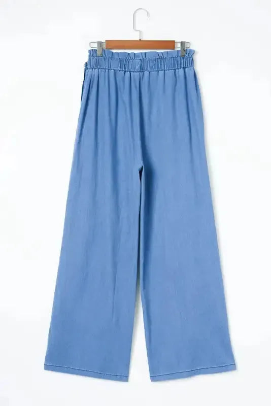 Wide Leg Tencel Jeans - Fashionfitz