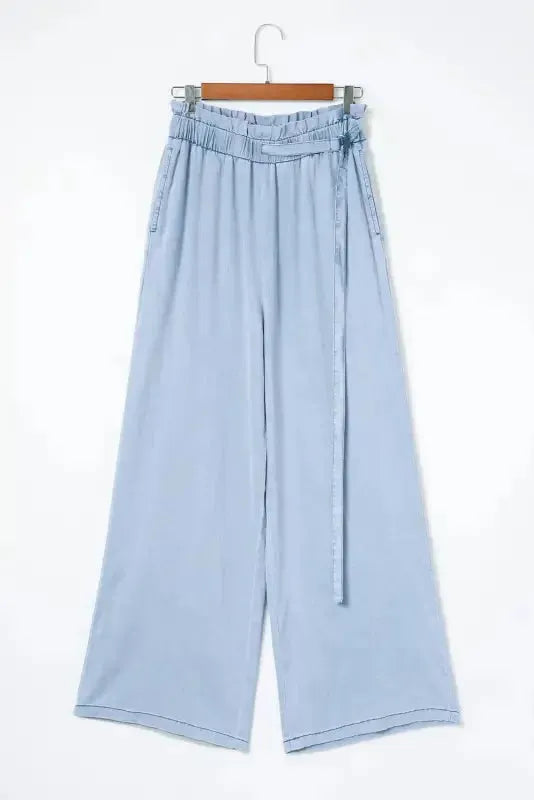 Wide Leg Tencel Jeans - Fashionfitz