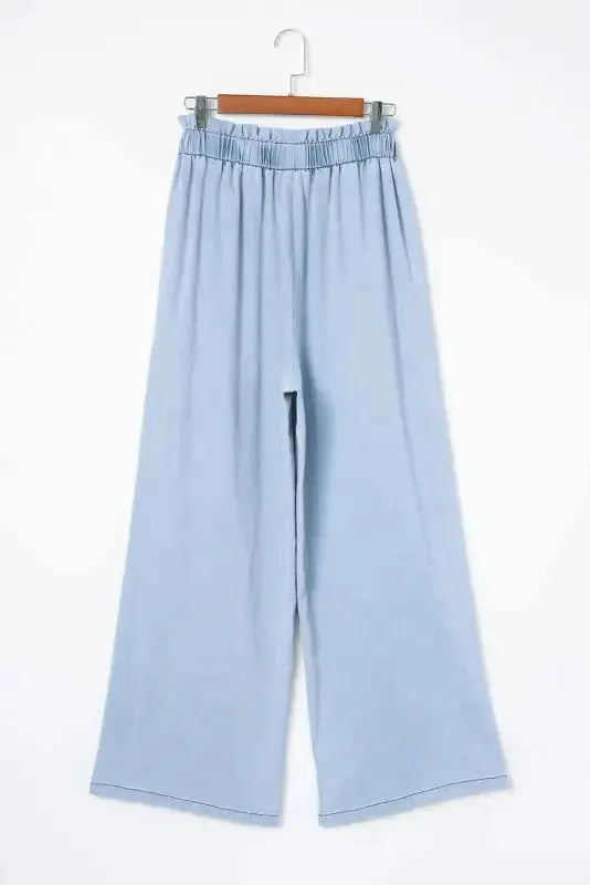 Wide Leg Tencel Jeans - Fashionfitz