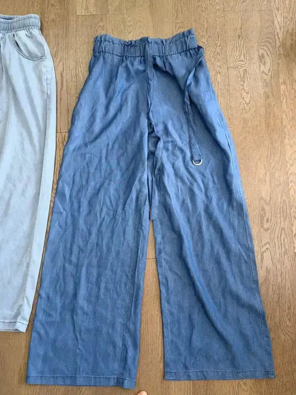 Wide Leg Tencel Jeans - Fashionfitz