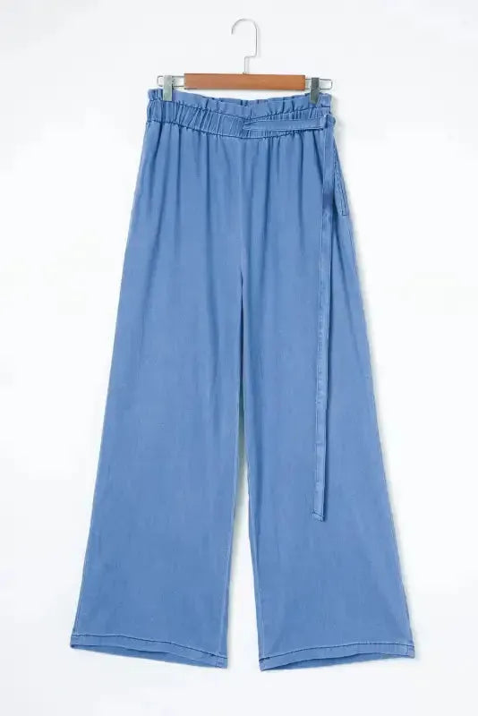 Wide Leg Tencel Jeans - Fashionfitz