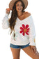 Wildflower hug slouchy sweater - cozy & stylish | fashionfitz