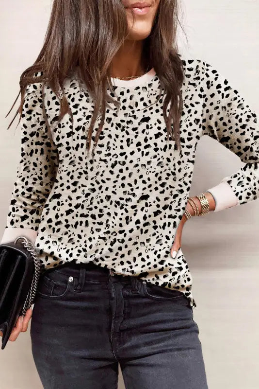 Women’s leopard print top | animal | fashionfitz