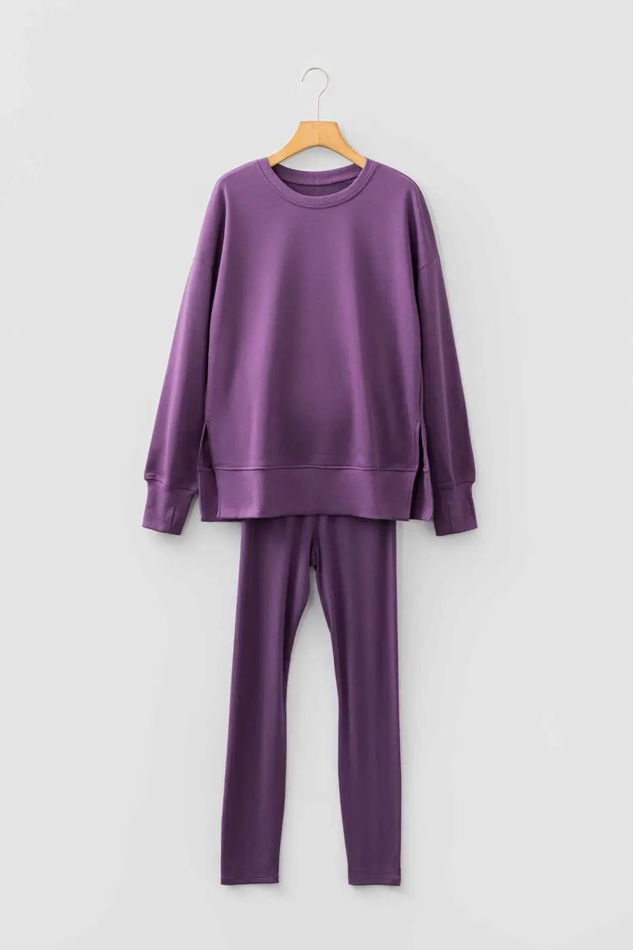 Women’s oversized sweatshirt and leggings matching set | fashionfitz