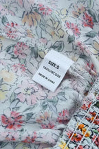 Wrapped V-Neck Floral Crop Top - Fashionfitz