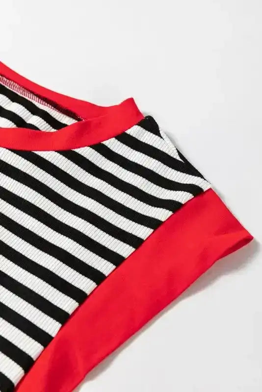 Zebra Edge Tank Top - Fashionfitz